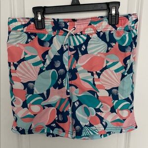 Janie and Jack Multicolor Seashell Swim Shorts